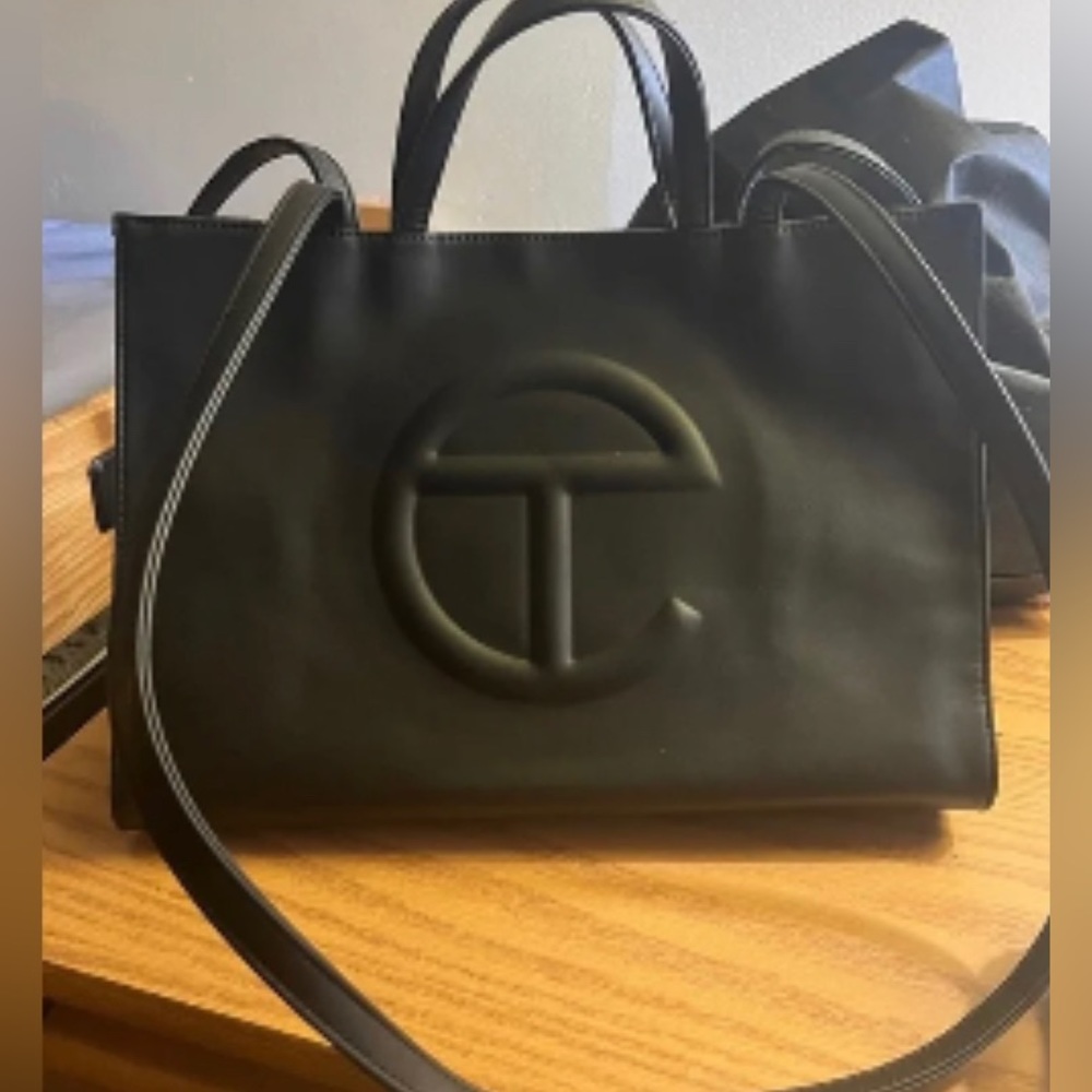 Good condition medium black telfar bag